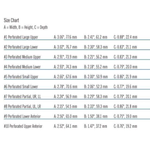 BoTrays - Size Chart