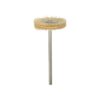 Miniature Brushes with Polishing Discs - White