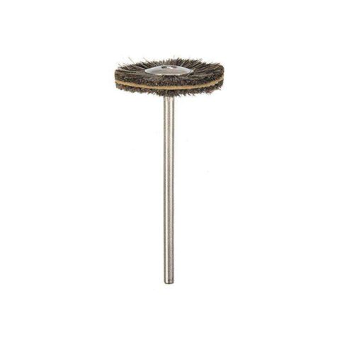 Miniature Brushes with Polishing Discs - Grey